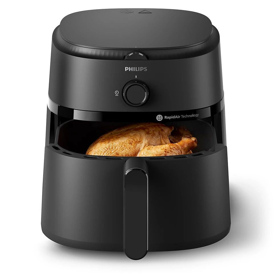 Philips Series 1000 Air Fryer, 6.2 L, 1700 Watts, Black