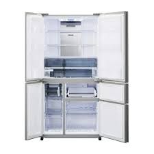 Sharp Fridge 5 Doors, Inverter Stainless