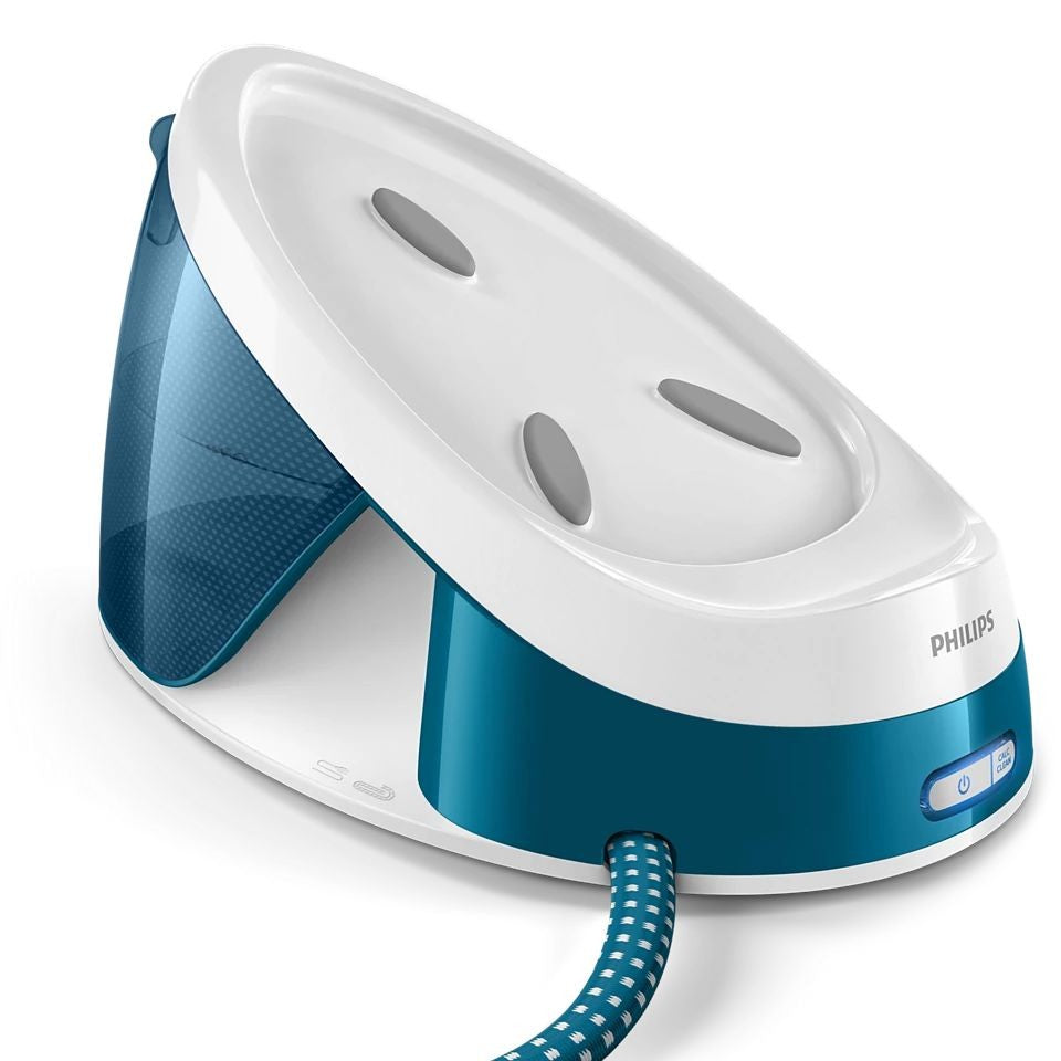 Philips, Perfect Care Compact Essential Steam Generator Iron, 2400 Watts, 1.3 L, Blue