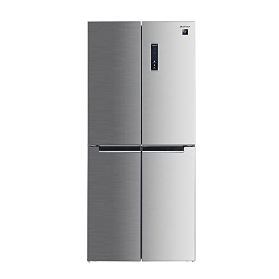 Sharp 4 Doors Fridge, 560 L, Inverter, Stainless Steel
