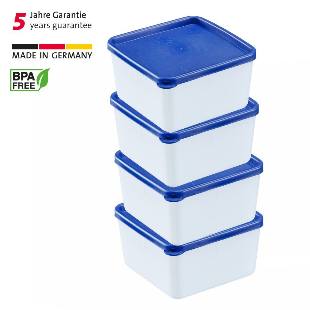 Westmark, 4 Deep Freezing Containers , 0.5 L