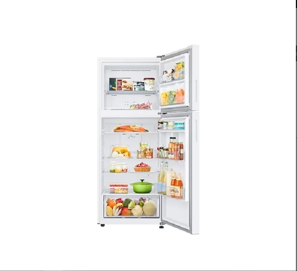 Samsung, Top Mount Refrigerator, 393 L, White