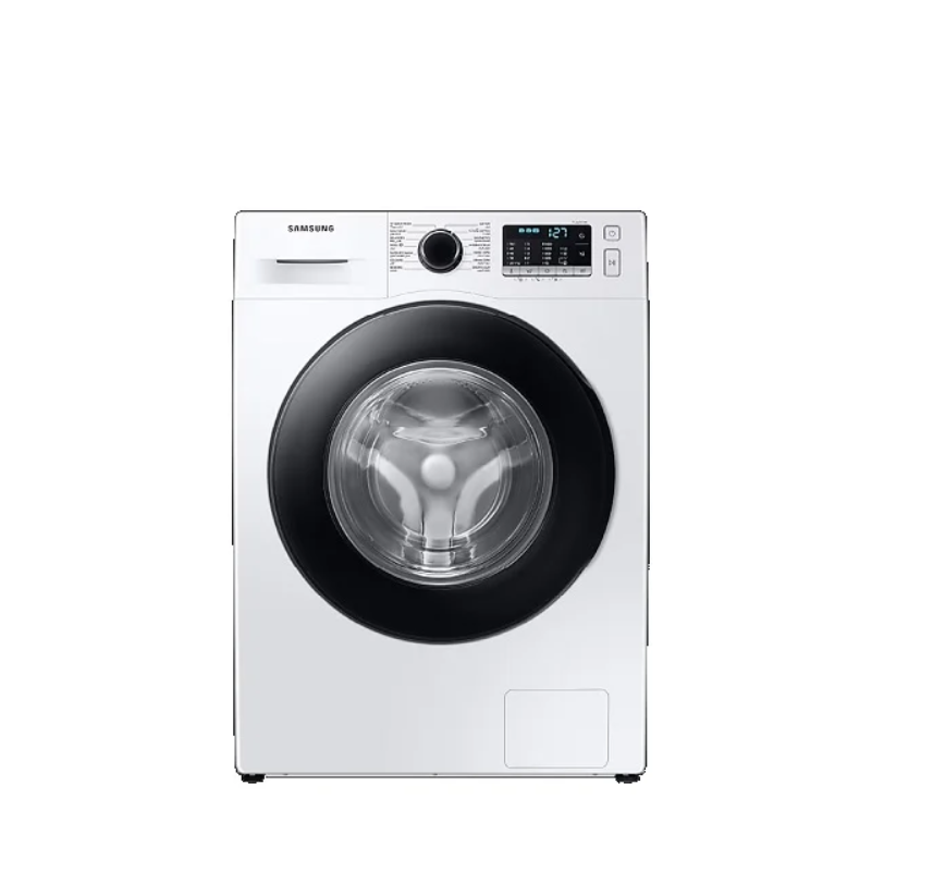 Samsung, Front Loading Washing Machine, 8 KG, 1400 RPM, Platinum White