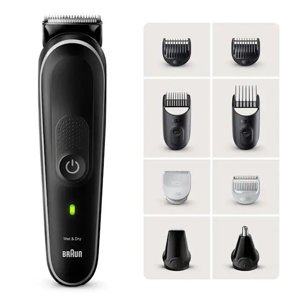 Braun, 10 In 1 Body & Hair Styling Kit, 100-Minute Run Time