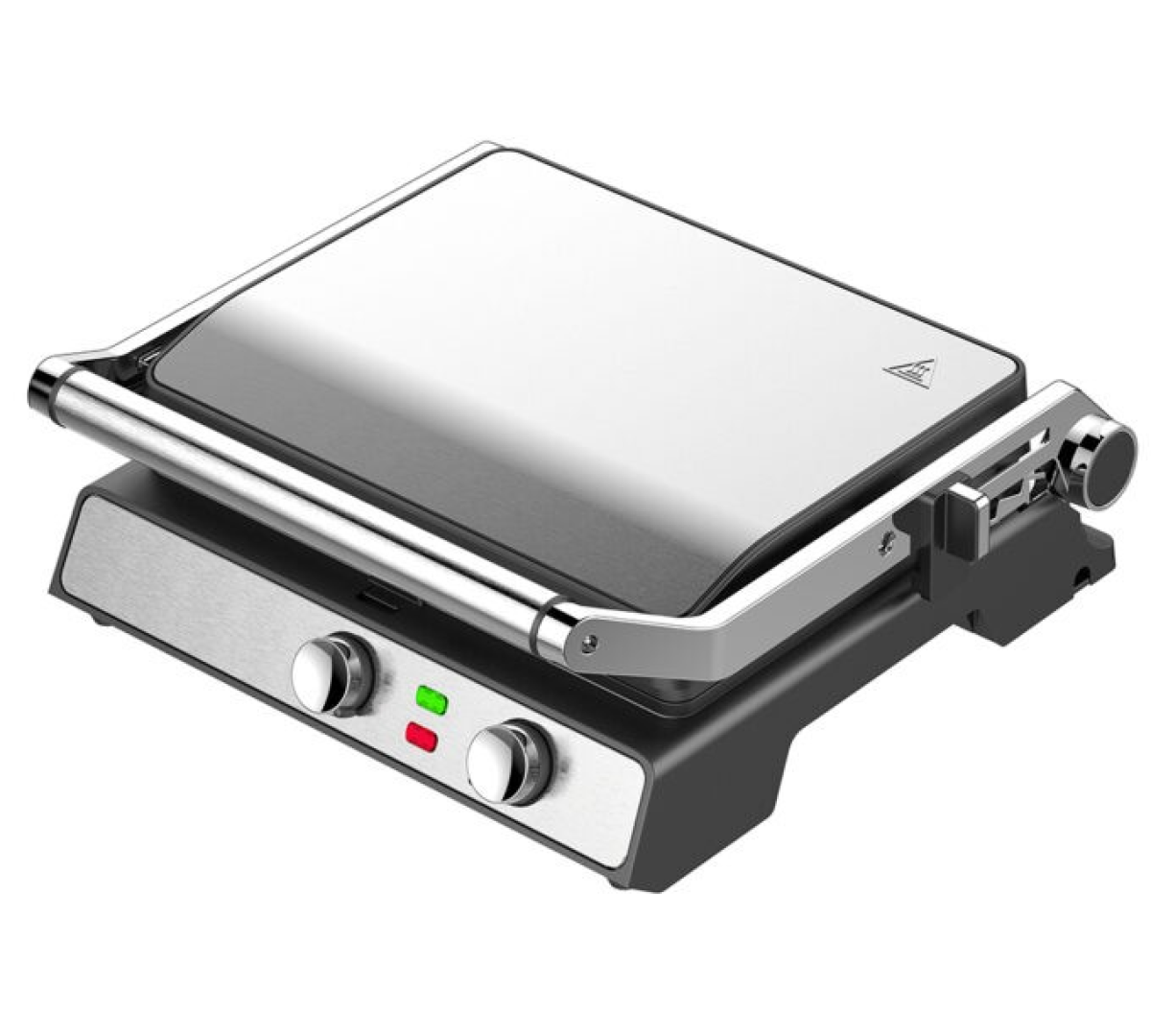 Campomatic 2000 Watts Contact Grill, Stainless Steel
