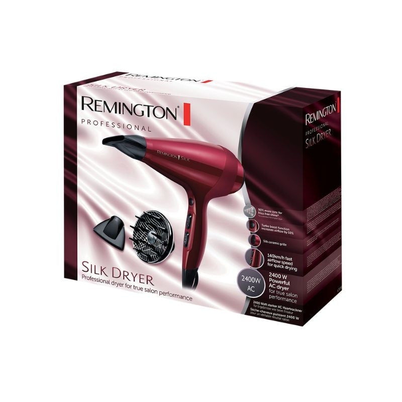 Remington Silk Dryer, 2400 Watts, Red