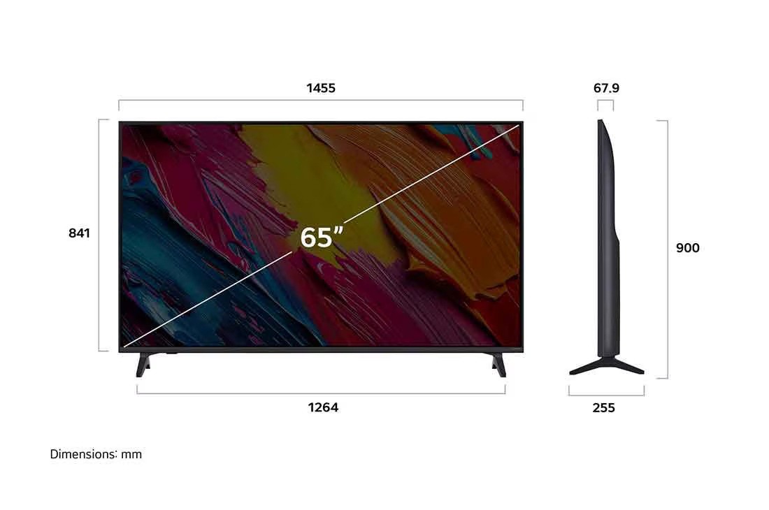 LG QNED 65" AI QNED70 4K