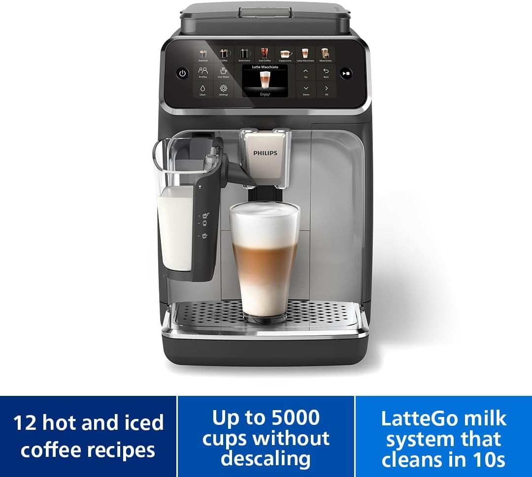 Philips Fully Automatic Espresso Machine, 12 Beverages