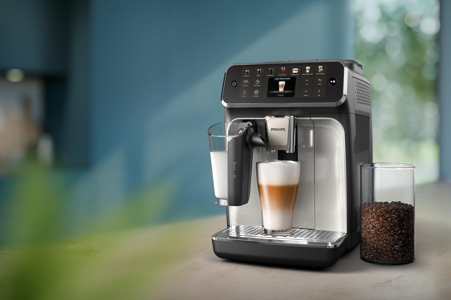 Philips Fully Automatic Espresso Machine, 12 Beverages