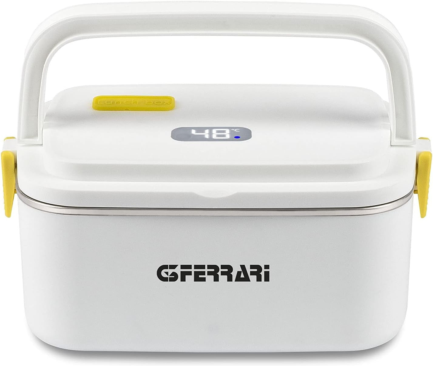 G3 Ferrari Vitto Electric Food Warmer/Lunch Box, 48 Watts, White