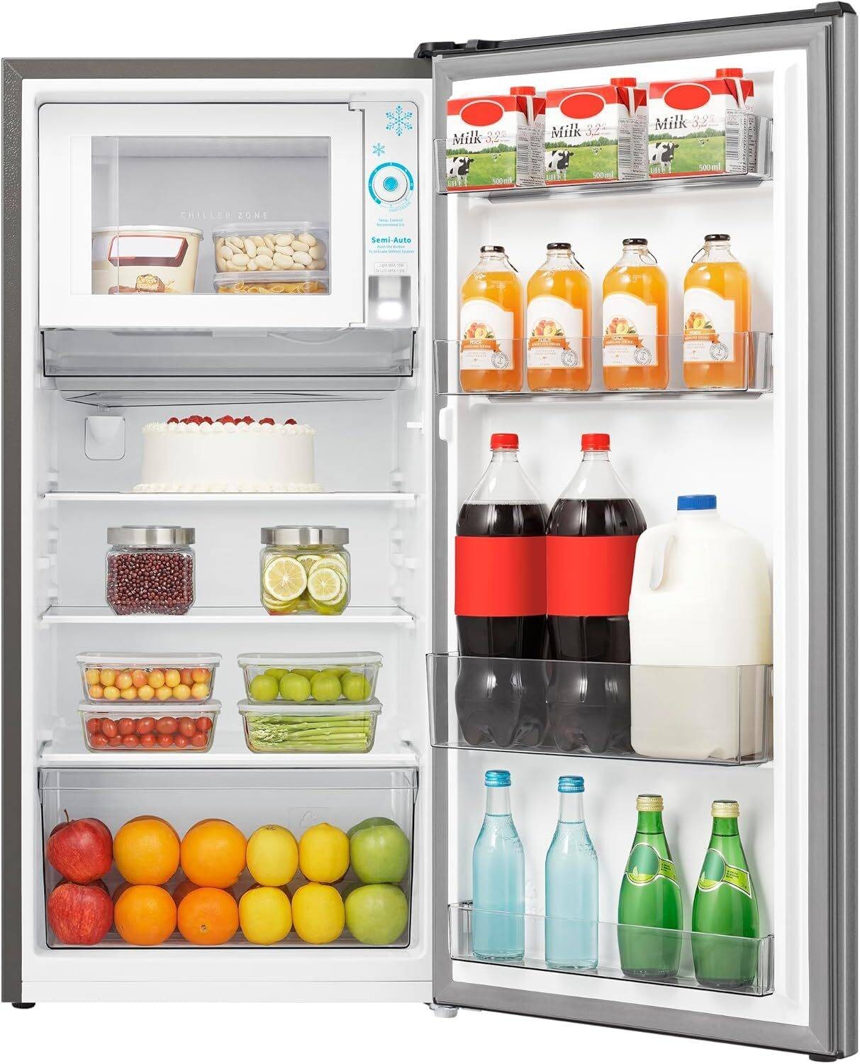 HISENSE Single Door Refrigerator Silver