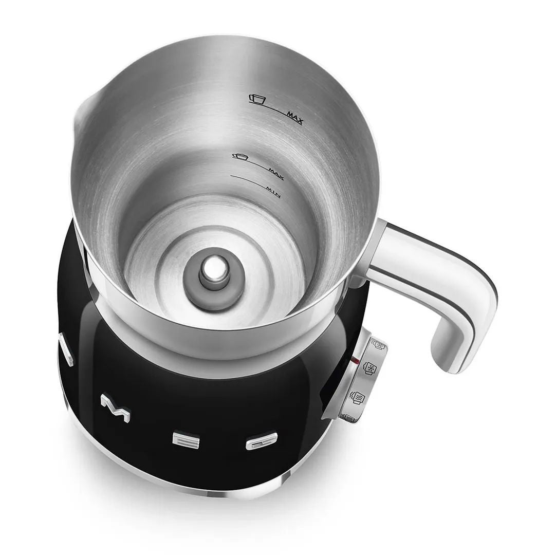 Smeg 50's Style Aesthetic Milk Frother, Black