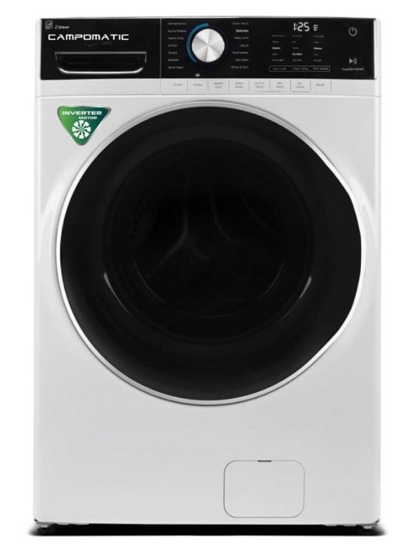 Campomatic 23 KG Professional Heavy Duty Washer, 1400 RPM, White