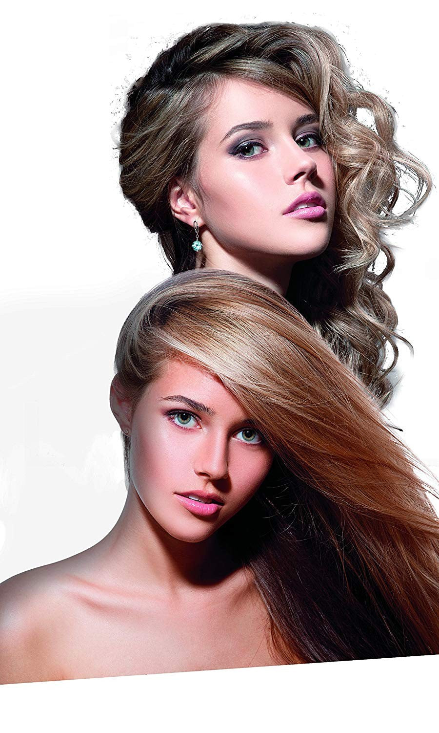 Babyliss 2 In 1 Hair Curler & Straightener, Wet & Dry, Black