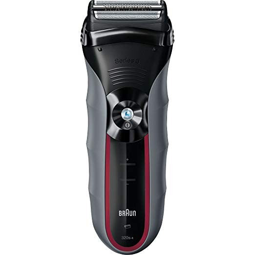 Braun, Men's Electric Foil Shaver, Wet & Dry, Red / Grey