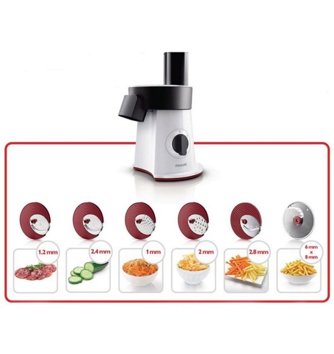 Philips, Viva Collection Salad Maker, 200 Watts, White