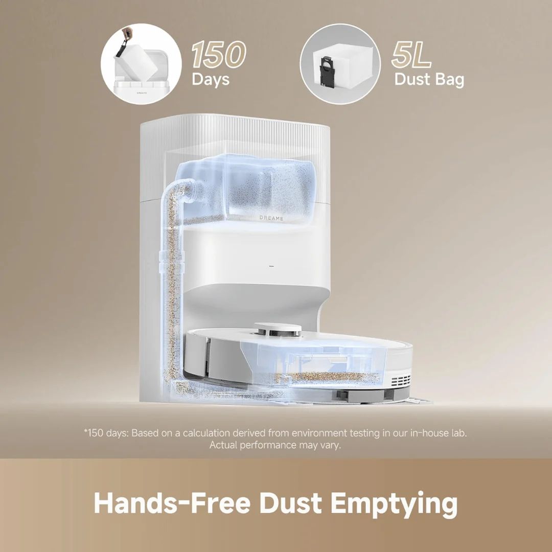 Dreame D20 Plus Robot Vacuum, White