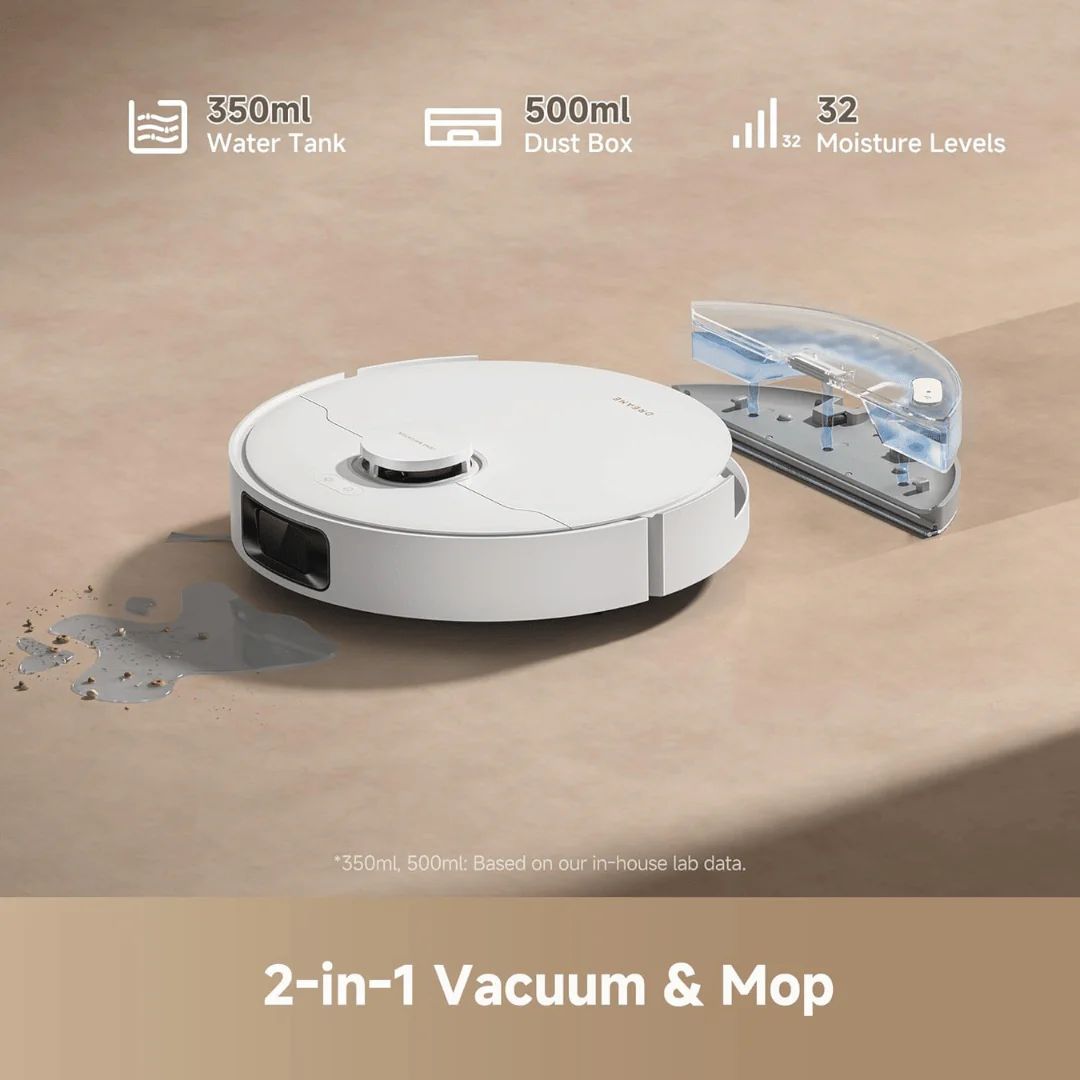 Dreame D20 Plus Robot Vacuum, White