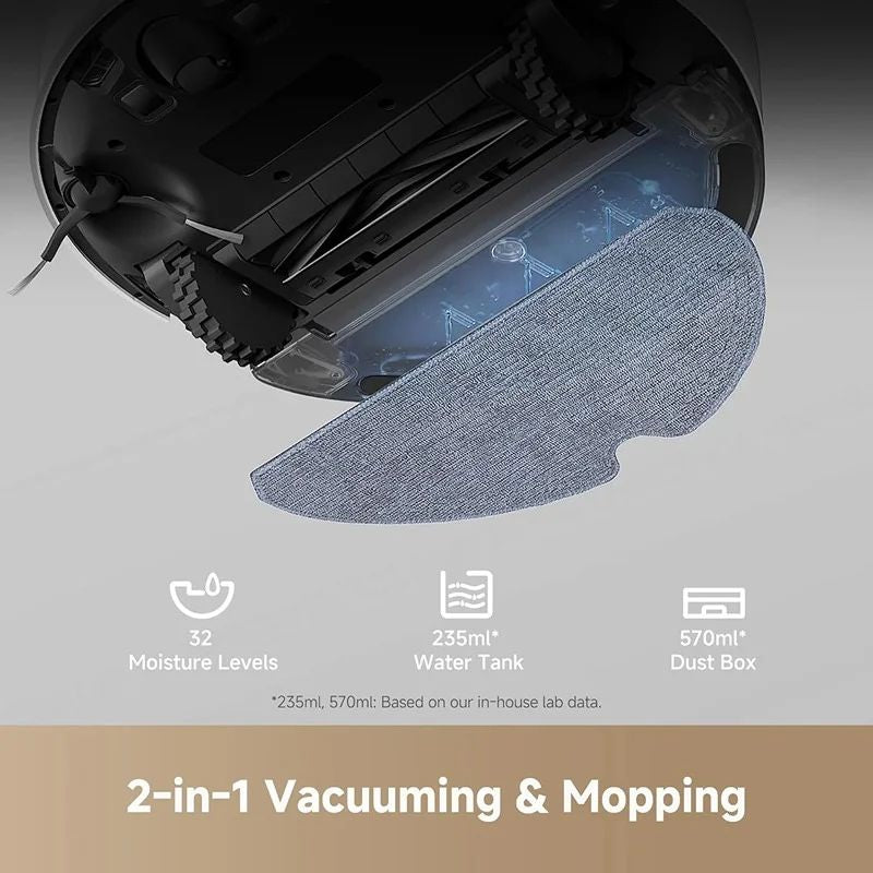 Dreame F10 Robot Vacuum, White