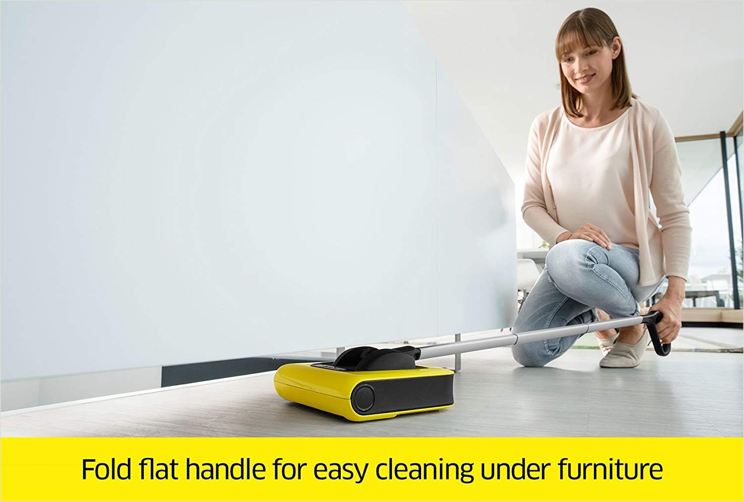 Karcher, Cordless Sweeper, Yellow