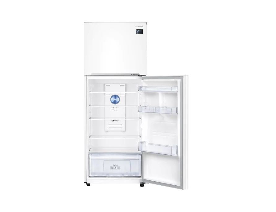 Samsung, Top Mount Refrigerator, 18 Cubic Feet, White