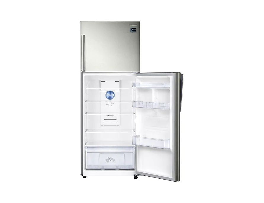 Samsung, Top Mount Refrigerator, 18 Cubic Feet, Inox