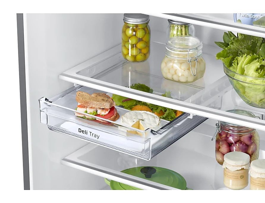 Samsung, Top Mount Refrigerator, 28 Cubic Feet, Inox