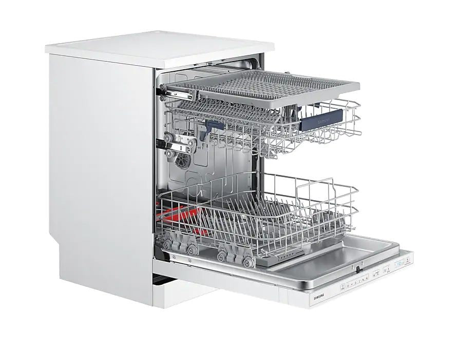 Samsung, Dishwasher, 6 Programs, White