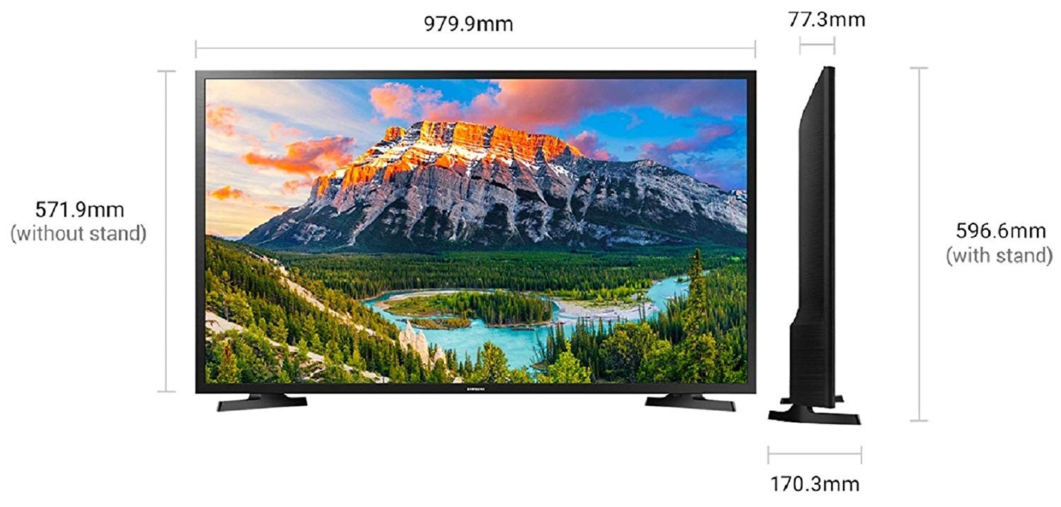 Samsung 43" LED FHD Smart TV, Built-in Receiver