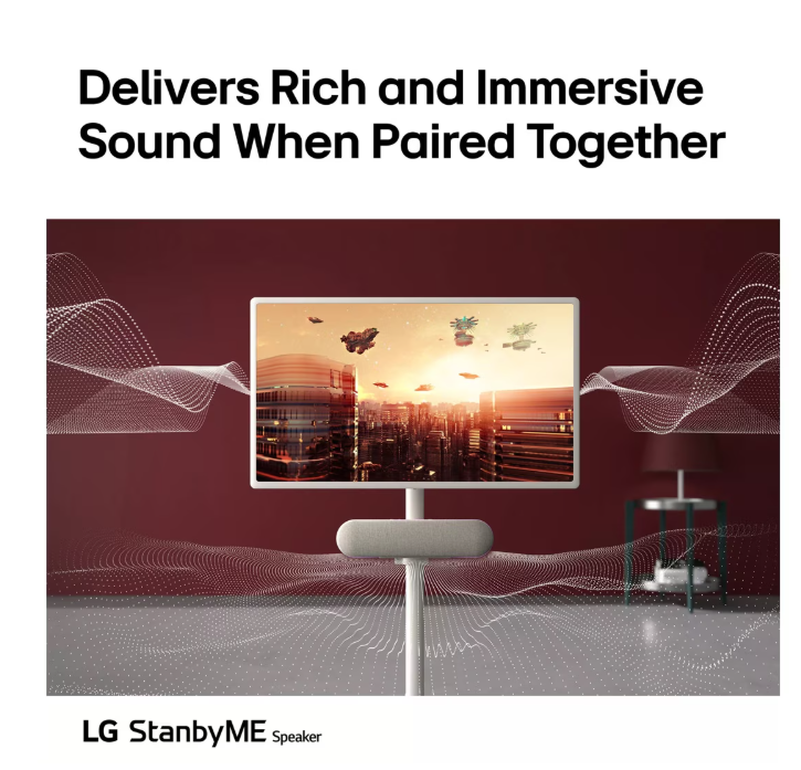 LG Stand By Me 27" Rollable Smart Touch Screen