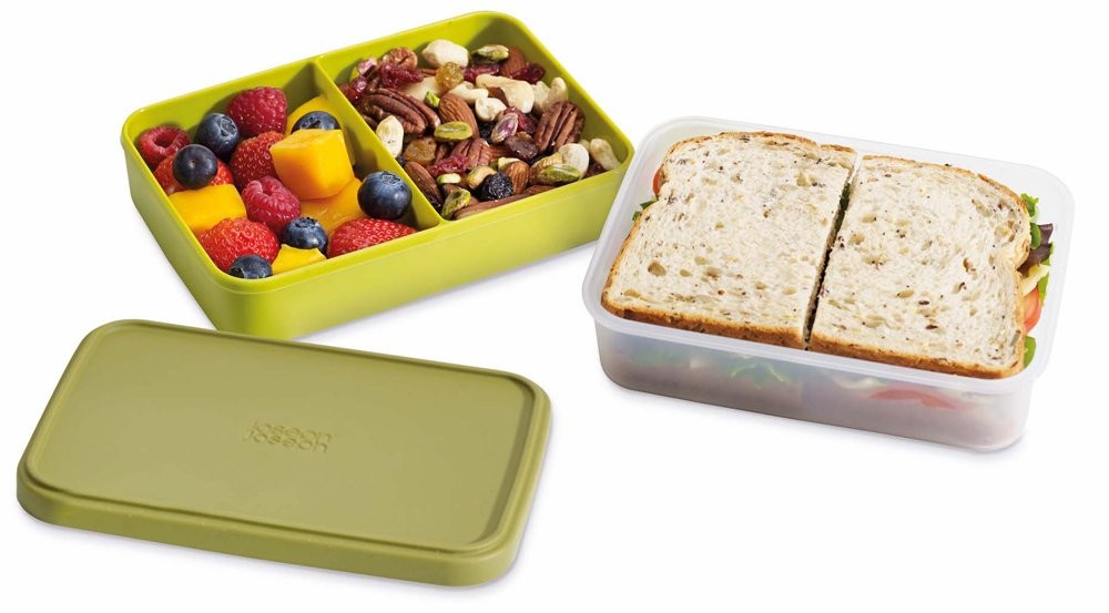 Joseph Joseph, 2 In 1 lunch Box, Green
