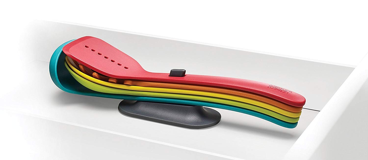 Joseph Joesph, Nest Utensils Store, 5 Pieces, Multi-Color