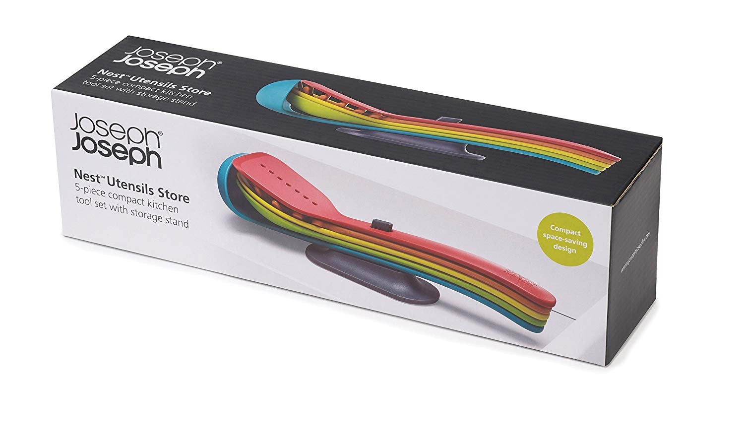 Joseph Joesph, Nest Utensils Store, 5 Pieces, Multi-Color