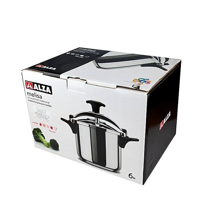 Alza, Melisa Cocotte Minutes Traditional, 6 L, Stainless Steel