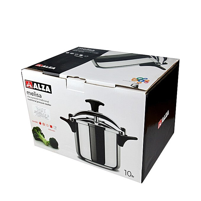 Alza, Melisa Pressure Cooker, 10 L, Stainless Steel