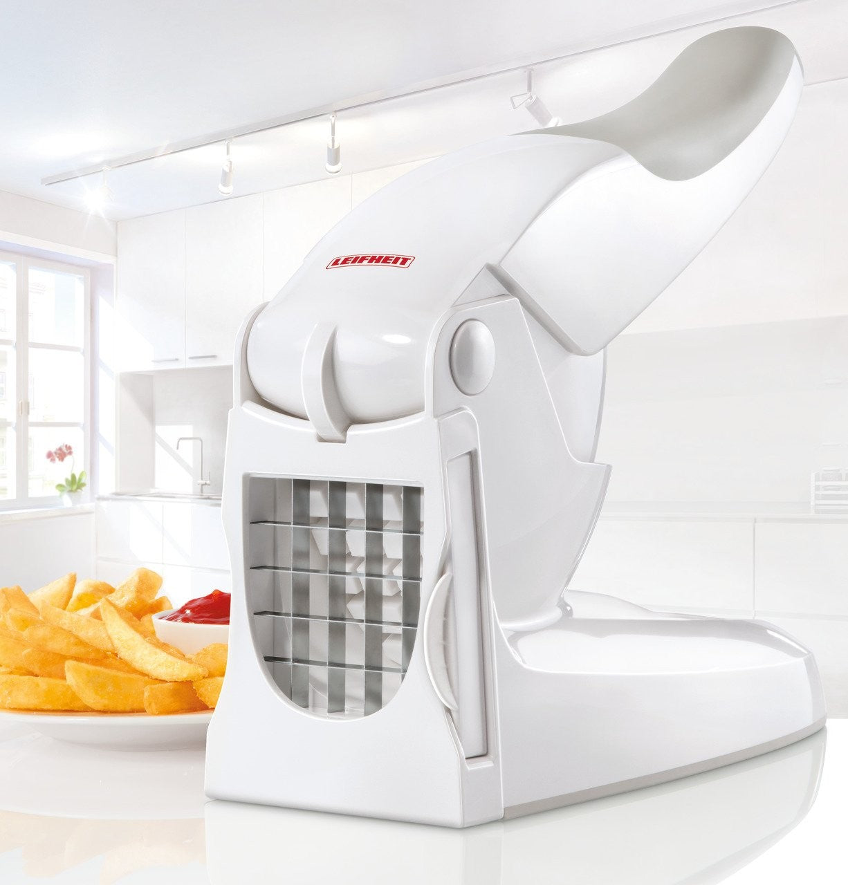 Leifheit, Fries Cutter, White