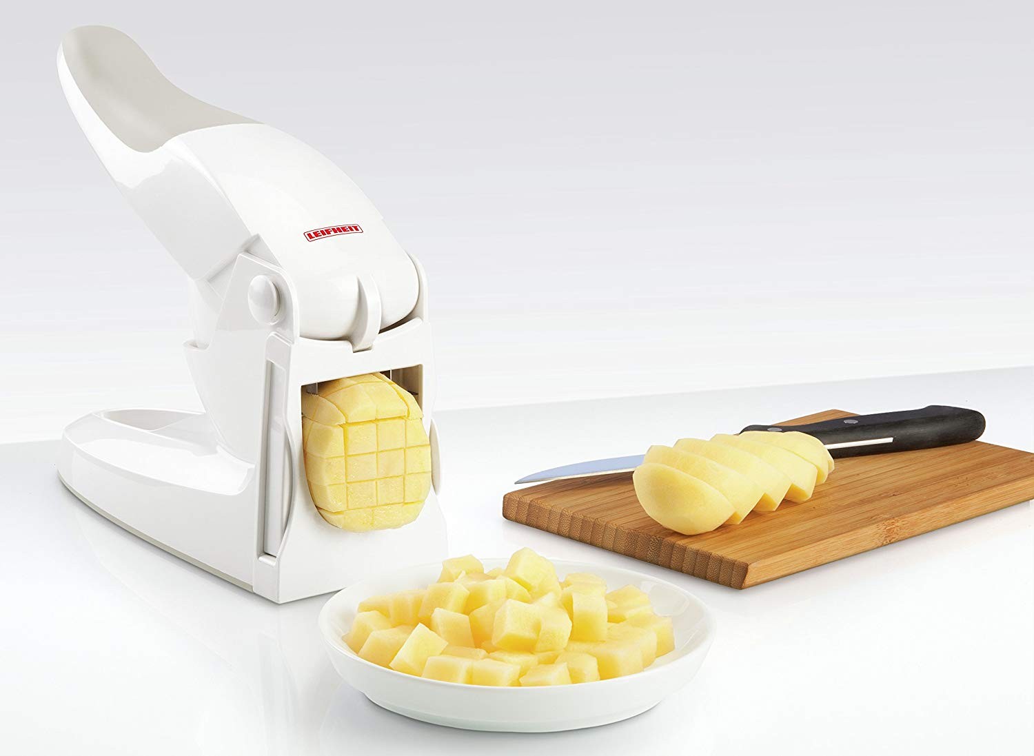 Leifheit, Fries Cutter, White