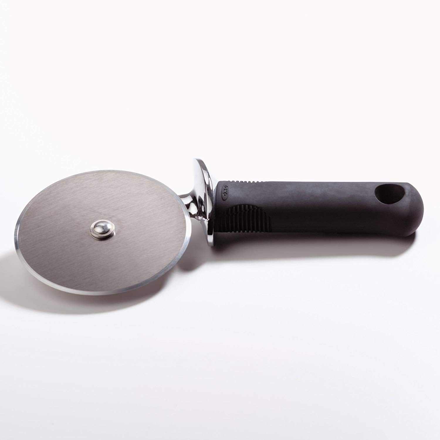 Oxo, Pizza Wheel and Cutter, 4 Inches, Stainless Steel
