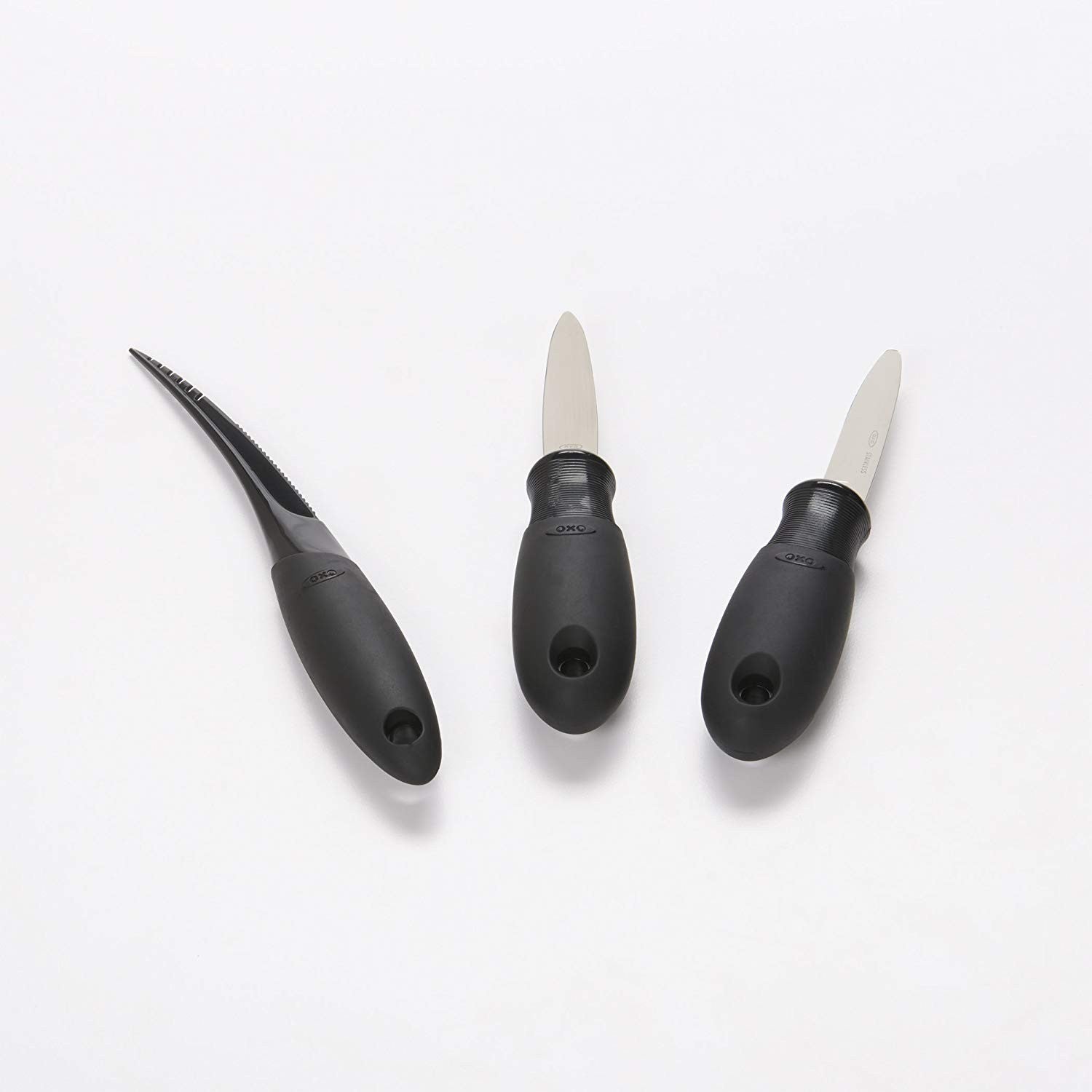 Oxo, Shrimp Cleaner, Non Slip Handle, Black