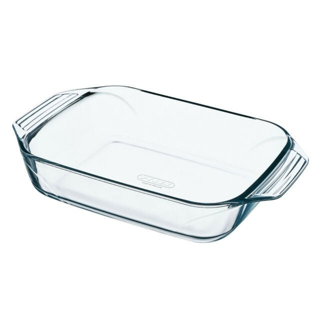 Pyrex, Rectangular Roaster, Glass
