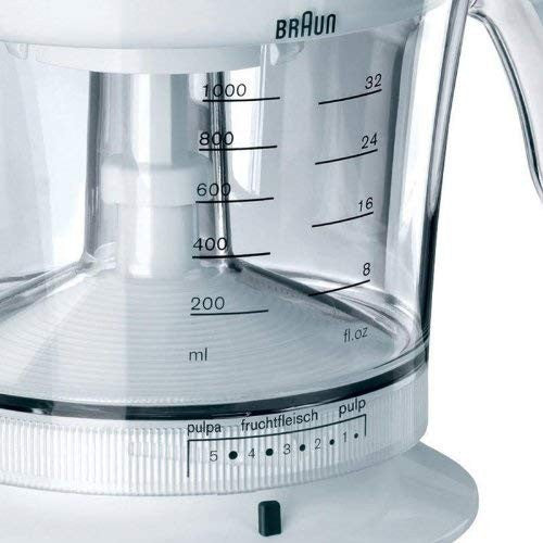 Braun, Juice Extractor, 20 Watts, White