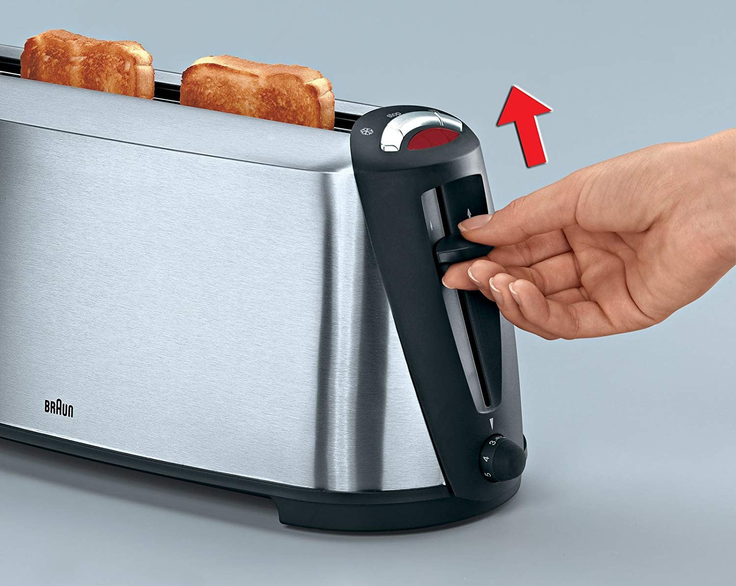 Braun, Sommelier Toaster, Stainless Steel