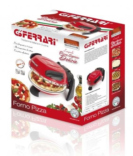 G.Ferrari, Pizza Oven, 1200 Watts, Red