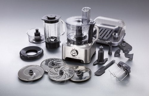 Kenwood, Food Processor, 3 L, 1000 Watts, Brushed Metal
