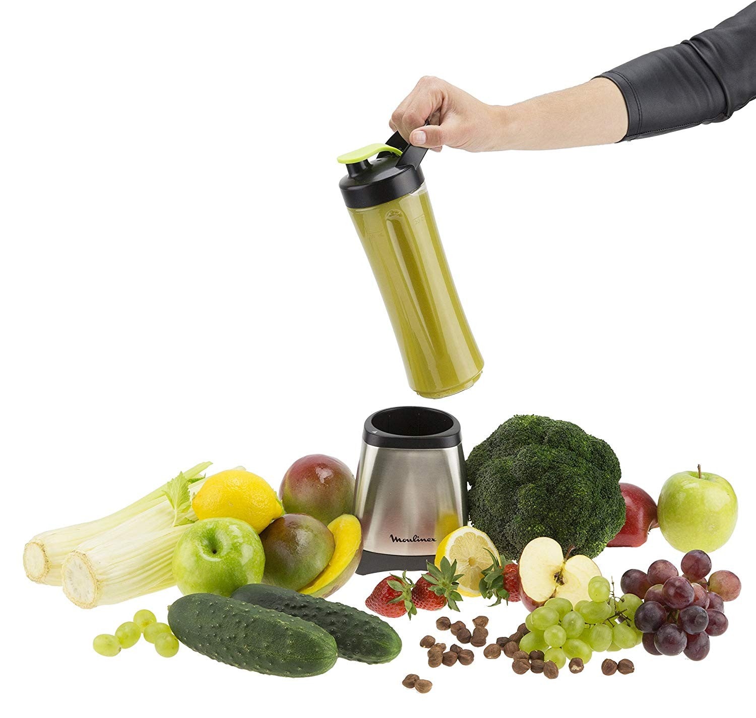 Moulinex, Mini Electric Blender, 0.7 L, 300 Watts, Stainless steel