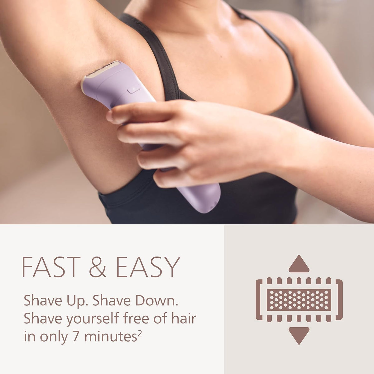 Philips Series 6000 Lady Shaver Wet & Dry Cordless Shaver