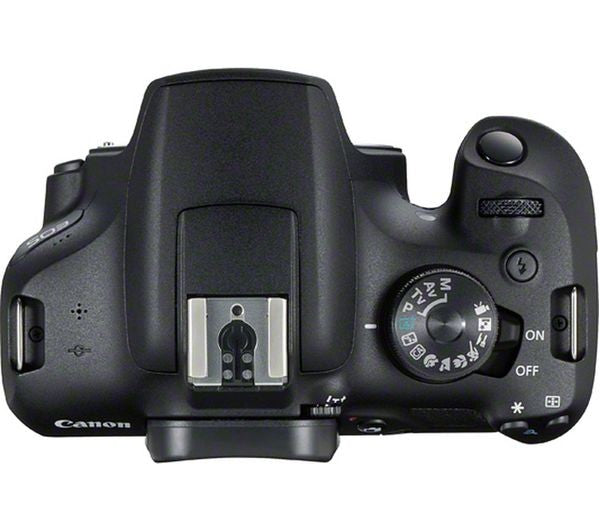 Canon EOS 2000D DSLR Camera, Black
