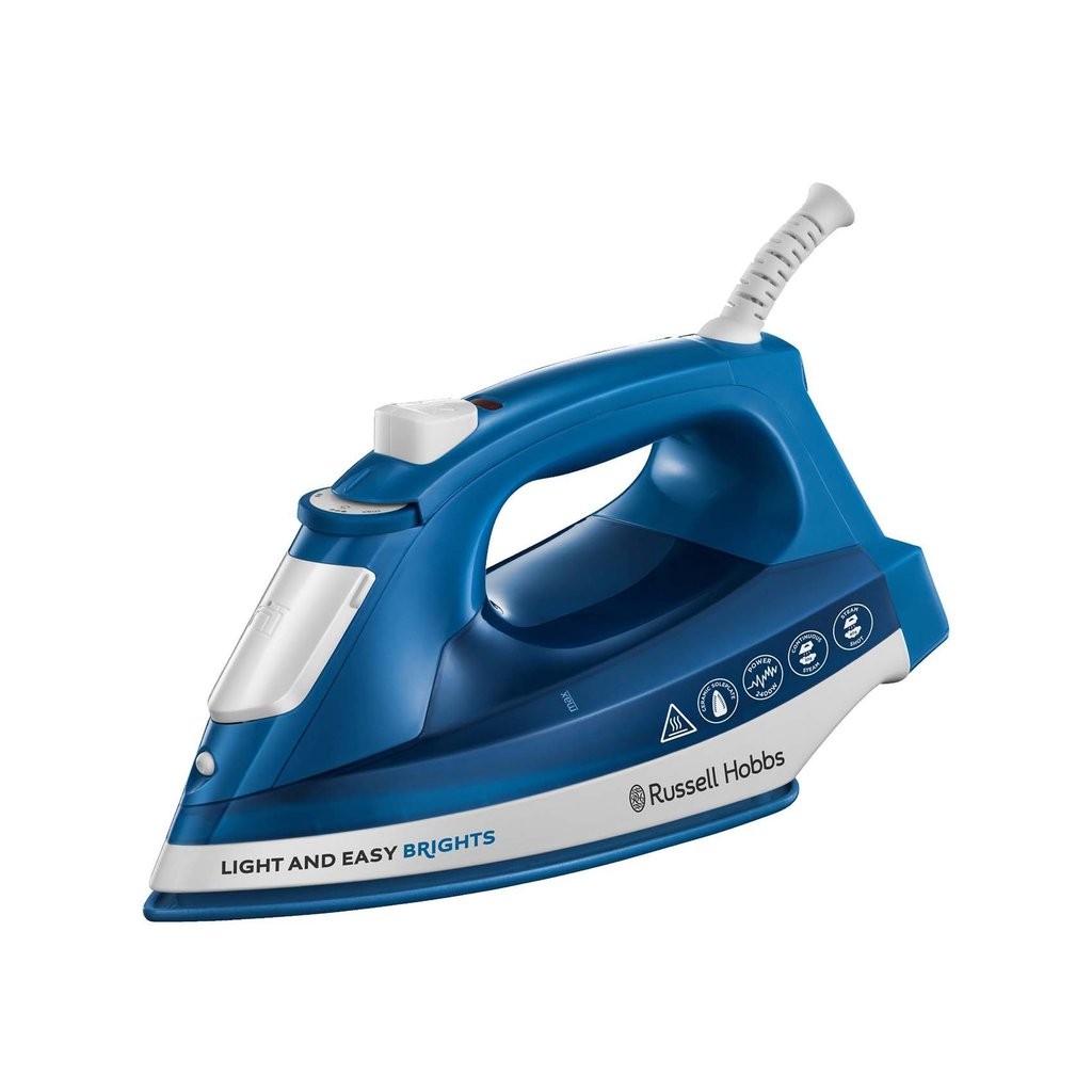 Russell Hobbs, Light & Easy Steam Iron, 2400 Watts, Blue