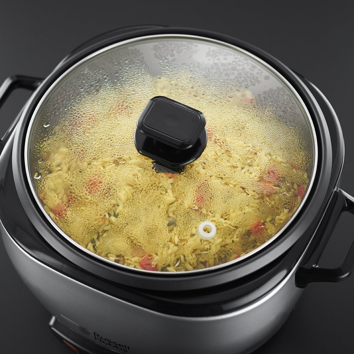 Russell Hobbs, Maxicook 14 - Cup Rice Cooker, 1000 Watts, 2.5 L, Grey & Black