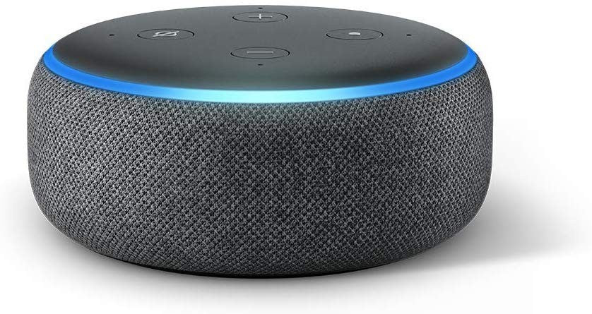 Alexa, Echo Dot (3rd Gen), Smart Speaker With Alexa, Charcoal